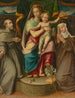 La Vierge à l'Enfant avec saint François et sainte Claire - Giovanni Maria Butteri — vista dell’opera