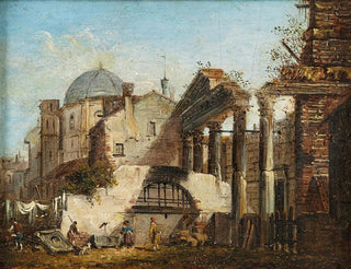 Le Forum Romain - Giovanni Migliara — vista dell’opera