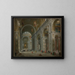 Innenansicht von Saint-Pierre in Rom - Giovanni Paolo Panini — gerahmtes Bild an der Wand