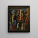 Paradies - Giovanni di Paolo — gerahmtes Bild an der Wand