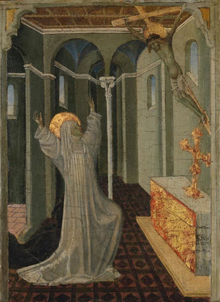 Giovanni di Paolo - Saint Catherine of Siena Receiving the Stigmata.webp