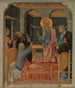 Saint Jean l'Évangéliste ressuscite Drusiana - Giovanni di Paolo — Ansicht des Kunstwerks