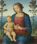 Die Jungfrau mit Kind in einer Landschaft - Giovanni di Pietro — Ansicht des Kunstwerks