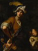 David mit dem Kopf Goliaths - Girolamo Buratti — Ansicht des Kunstwerks