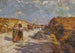 Markttag in Rom - Girolamo Nerli — Ansicht des Kunstwerks