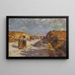 Markttag in Rom - Girolamo Nerli — gerahmtes Bild an der Wand