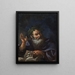 Homère - Girolamo Troppa — gerahmtes Bild an der Wand