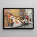 Ein romantisches Geflecht - Giulio Cervi — gerahmtes Bild an der Wand