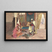 The Carpet Merchant - Giulio Rosati — framed artwork on a wall