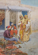 The Carpet Seller - Giulio Rosati — artwork view