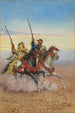 Two Horsemen - Giulio Rosati — artwork view