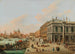 Le Môle by the Marciana Library facing the entrance of the Grand Canal Venice - Giuseppe Bernardino Bison — artwork view