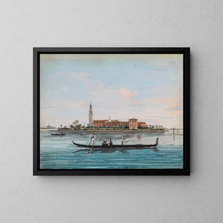 Giuseppe Bernardino Bison - Venice View of San Lazzaro degli Armeni.webp