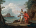 Athena che appare a Ulisse per rivelare l'isola di Itaca - Giuseppe Bottani — vista dell’opera