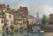 Vue de Rouen - Giuseppe Canella — Ansicht des Kunstwerks