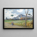 Ein italienischer Landschaft - Giuseppe Carelli — gerahmtes Bild an der Wand