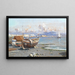 La Baie de Naples - Giuseppe Carelli — quadro incorniciato alla parete