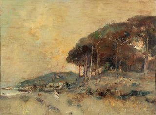 Giuseppe Casciaro - Mediterranean Coast at Dusk.webp