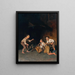Colin-maillard - Giuseppe Constantini — gerahmtes Bild an der Wand
