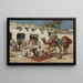 Karawane in Ruhe - Giuseppe Gabani — gerahmtes Bild an der Wand