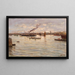 in the Gulf of Naples - Giuseppe Giardiello — framed artwork on a wall