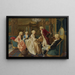 Un interludio musicale - Giuseppe Guidi — quadro incorniciato alla parete