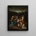 Jupiter unter den Corybanten - Giuseppe Maria Crespi — gerahmtes Bild an der Wand