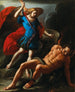 San Michele che sconfigge Lucifero - Giuseppe Marullo — vista dell’opera