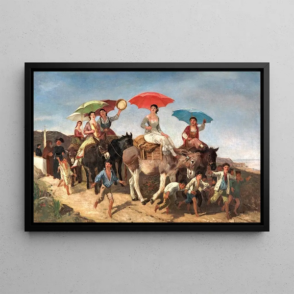 Giuseppe Palizzi - Returning Home.webp