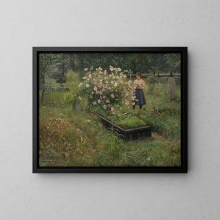 Gottfrid Kallstenius - Graveyard Scene.webp