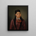 Fille maorie - Gottfried Lindauer — quadro incorniciato alla parete