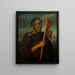 Thomas Waka Nene - Gottfried Lindauer — gerahmtes Bild an der Wand