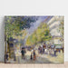 Riproduzione del dipinto Grands Boulevards - Pierre-Auguste Renoir