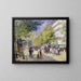 Riproduzione del dipinto Grands Boulevards - Pierre-Auguste Renoir
