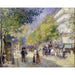 Riproduzione del dipinto Grands Boulevards - Pierre-Auguste Renoir