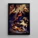 Himmelfahrt der Jungfrau - Guercino — gerahmtes Bild an der Wand