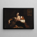 Caritas Romana - Guercino — quadro incorniciato alla parete