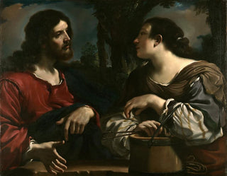 Guercino - Christ And The Woman Of Samaria.webp