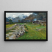 Sappada - Guglielmo Ciardi — framed artwork on a wall