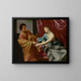 Giuseppe e la moglie di Potifar - Guido Reni — quadro incorniciato alla parete