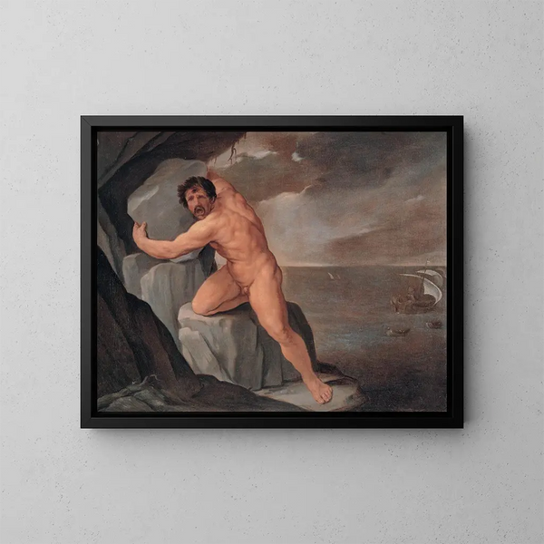 Polyphème - Guido Reni — gerahmtes Bild an der Wand