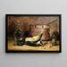 Natur Stillleben mit einer Ente - Guillaume-Romain Fouace — gerahmtes Bild an der Wand