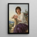 Contemplation - Guillaume Seignac — framed artwork on a wall