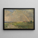 Rainbow Painting - Guillaume Vogels — framed artwork on a wall
