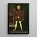 Portrait of King Edward VI - Guillim Scrots and Workshop — framed artwork on a wall