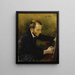 Portrait des Künstlers Eero Järnefelt - Gunnar Berndtson — gerahmtes Bild an der Wand