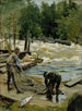 Salmon fishing - Gunnar Berndtson — artwork view