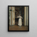 La Femme à l'oiseau au château de Maisons-Laffitte - Gunnar Berndtson — quadro incorniciato alla parete