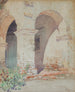 Mission San Juan Capistrano - Gunnar Mauritz Widforss — Ansicht des Kunstwerks
