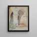 Mission San Juan Capistrano - Gunnar Mauritz Widforss — gerahmtes Bild an der Wand